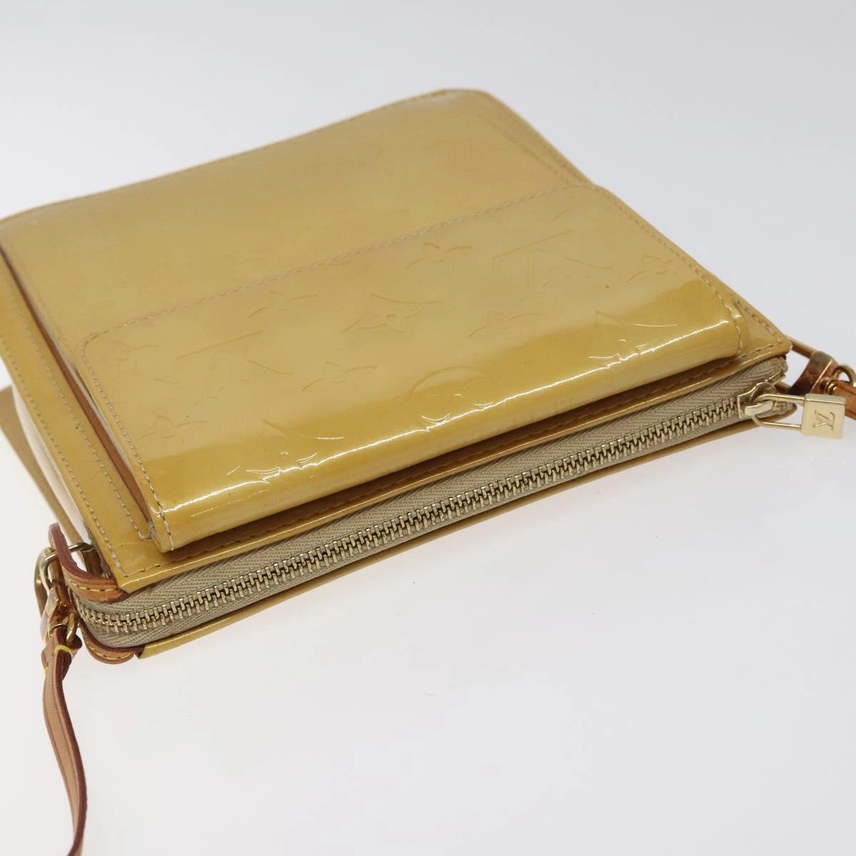 Louis Vuitton Mott Patent Leather Shoulder Bag (Pre-Owned)