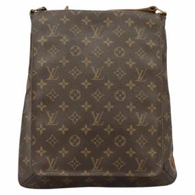 Louis Vuitton Musette Salsa Brown Canvas Shoulder Bag