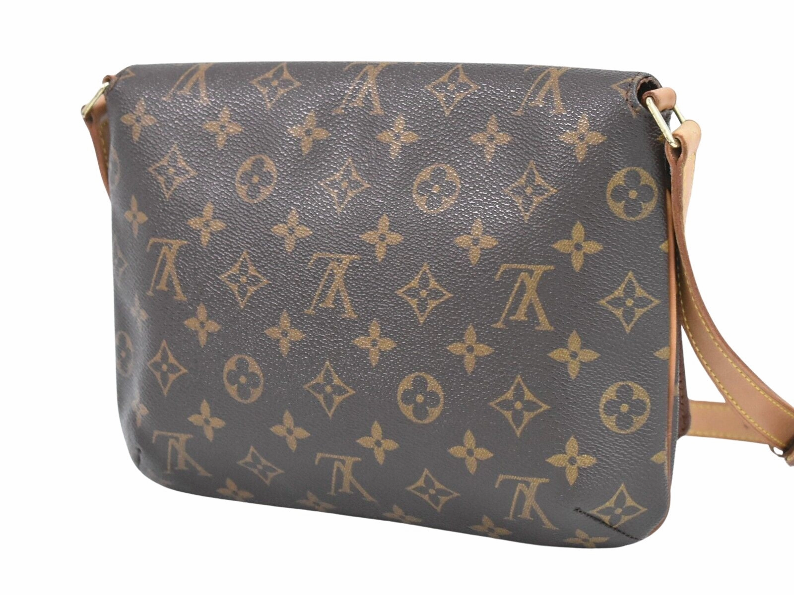 Louis Vuitton Musette Tango  Canvas Shoulder Bag ()