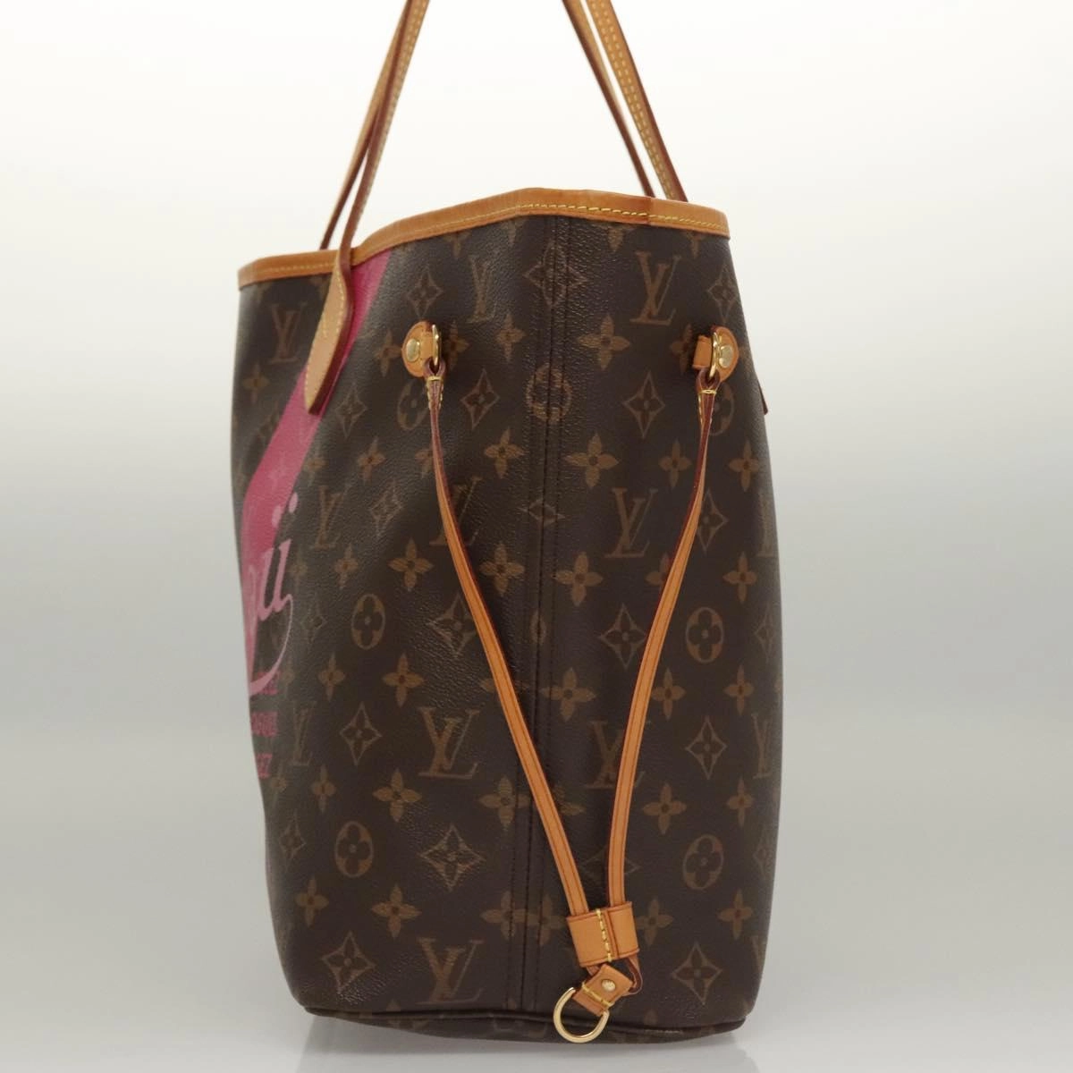Louis Vuitton Neverfull Mm Canvas Tote Bag (Pre-Owned)