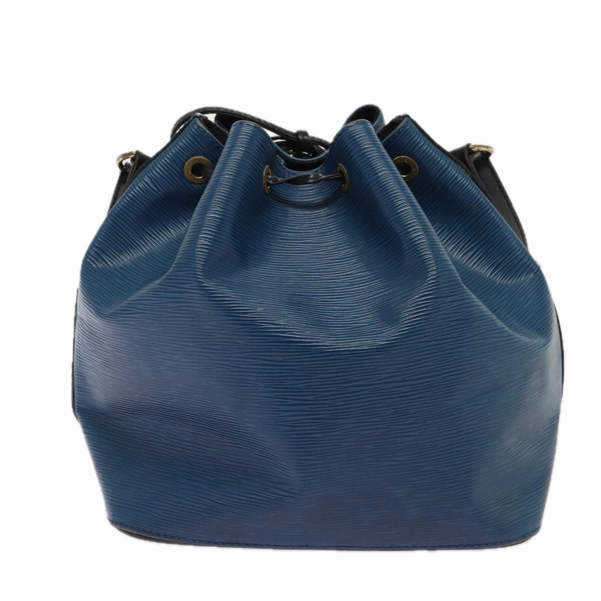 Louis Vuitton No Blue Leather Shoulder Bag