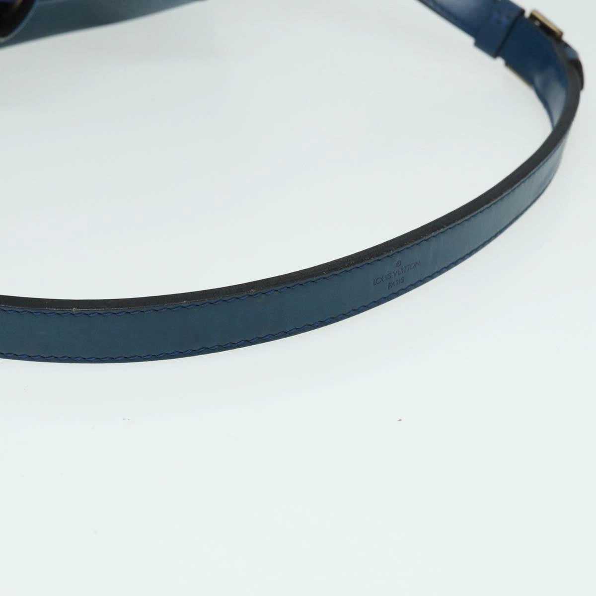 Louis Vuitton No Pm Blue Leather Shoulder Bag