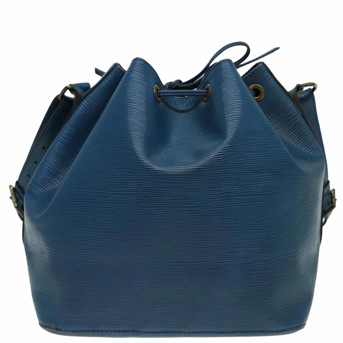 Louis Vuitton No Pm Blue Leather Shoulder Bag