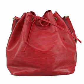 Louis Vuitton No Pm Red Leather Shoulder Bag