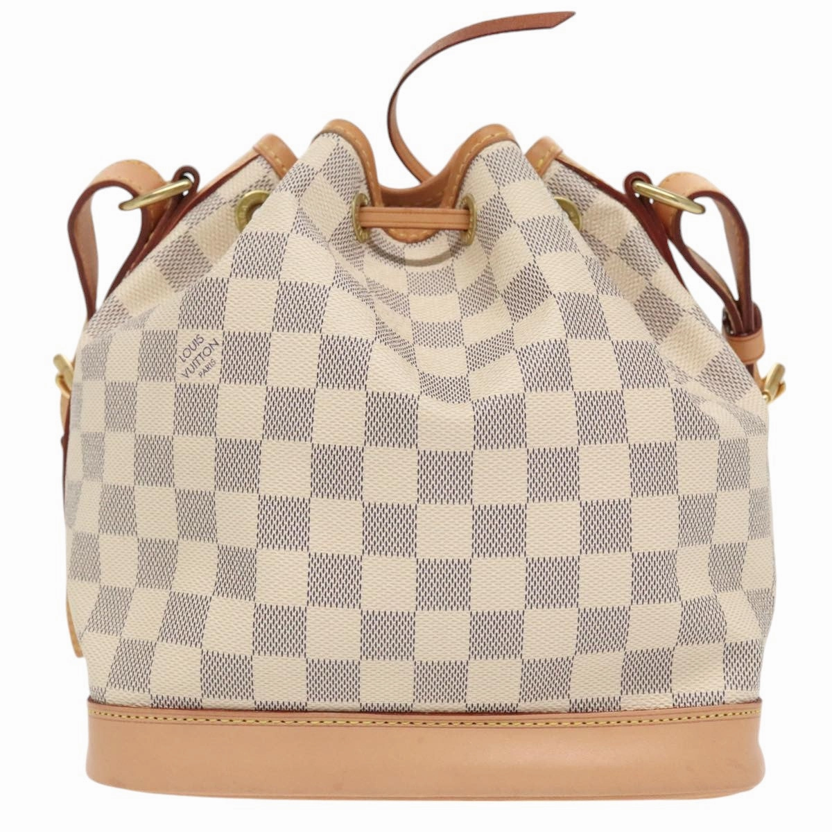 Louis Vuitton No White Canvas Shoulder Bag