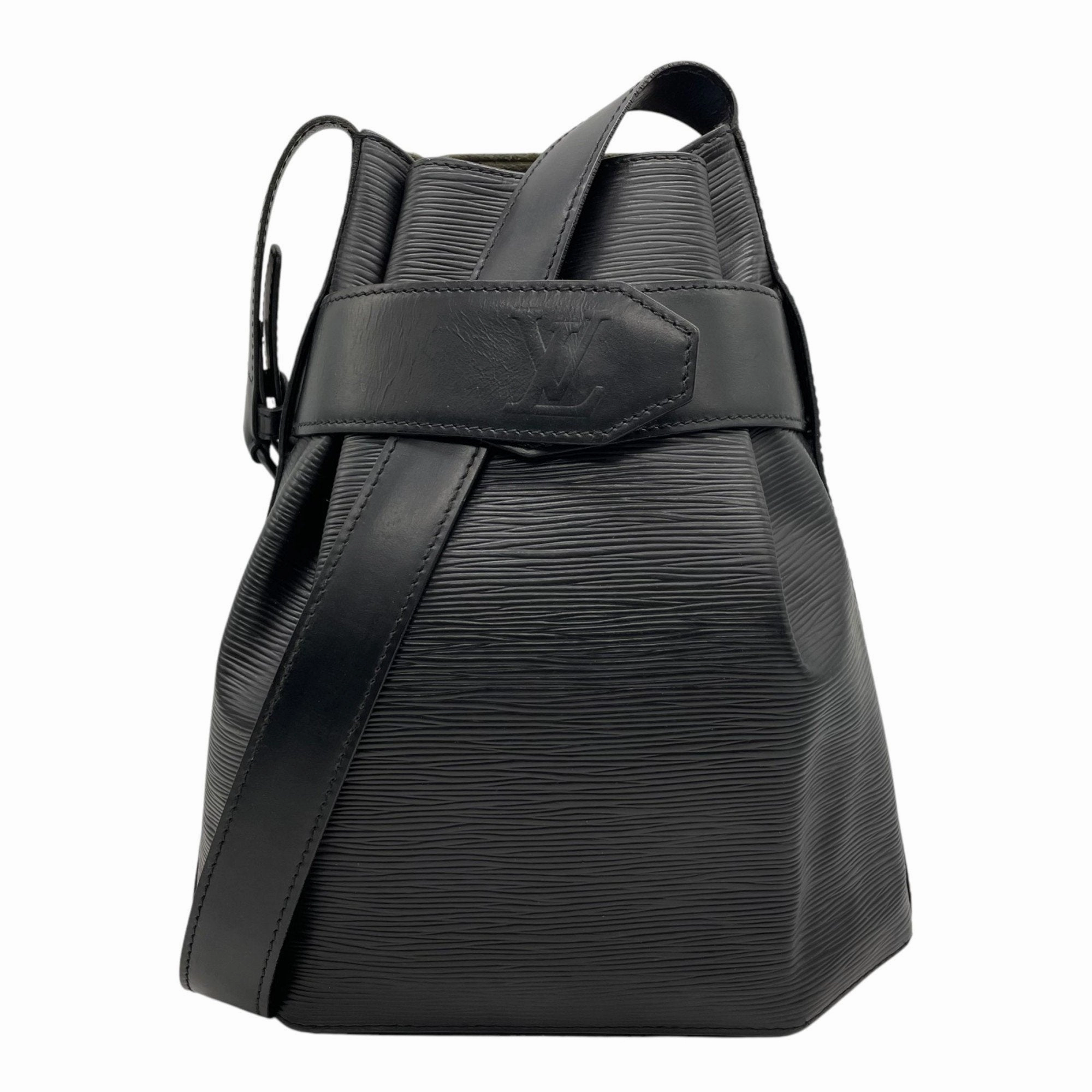 Louis Vuitton Noir Epi Leather Shoulder Bag (Pre-Owned)