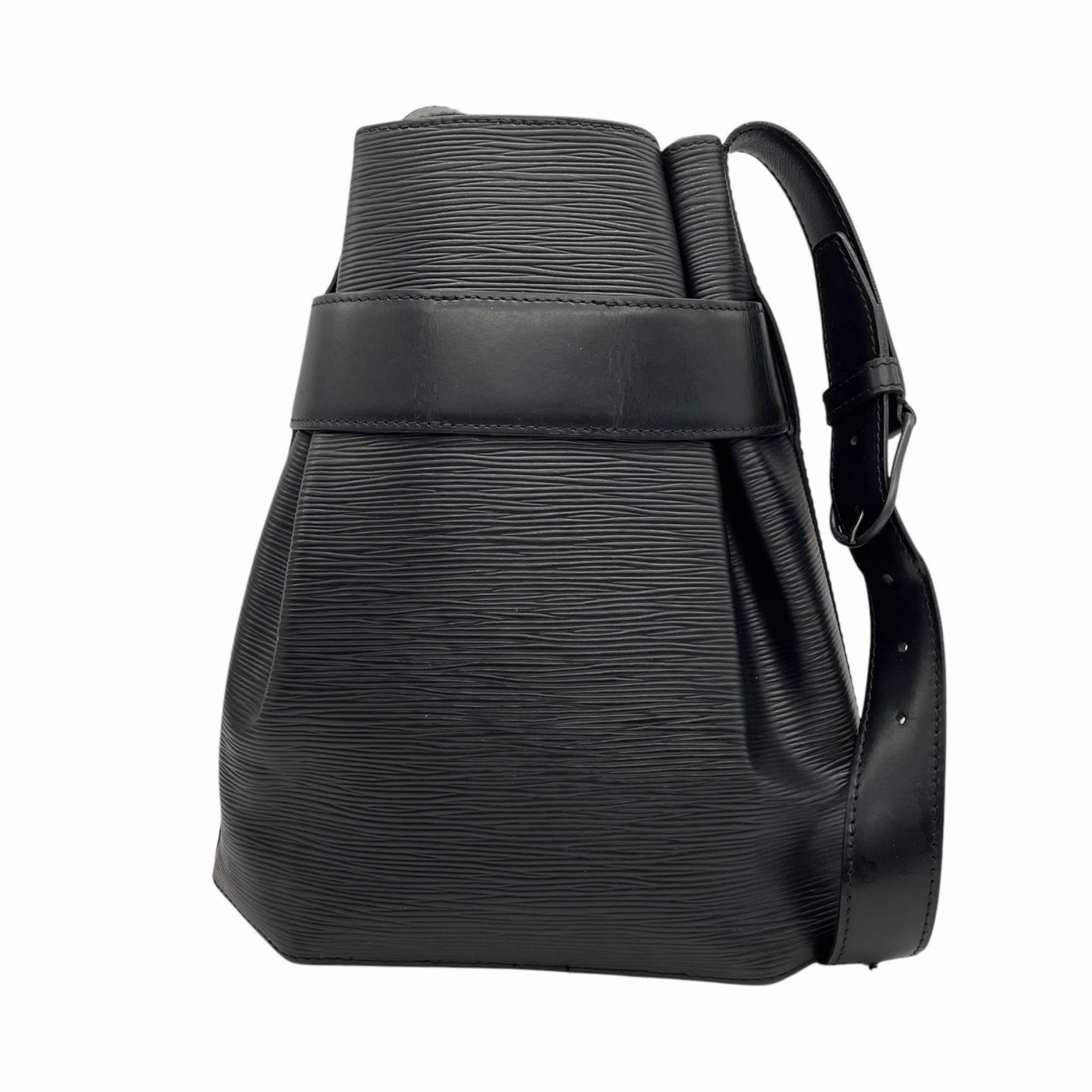 Louis Vuitton Noir Epi Leather Shoulder Bag (Pre-Owned)