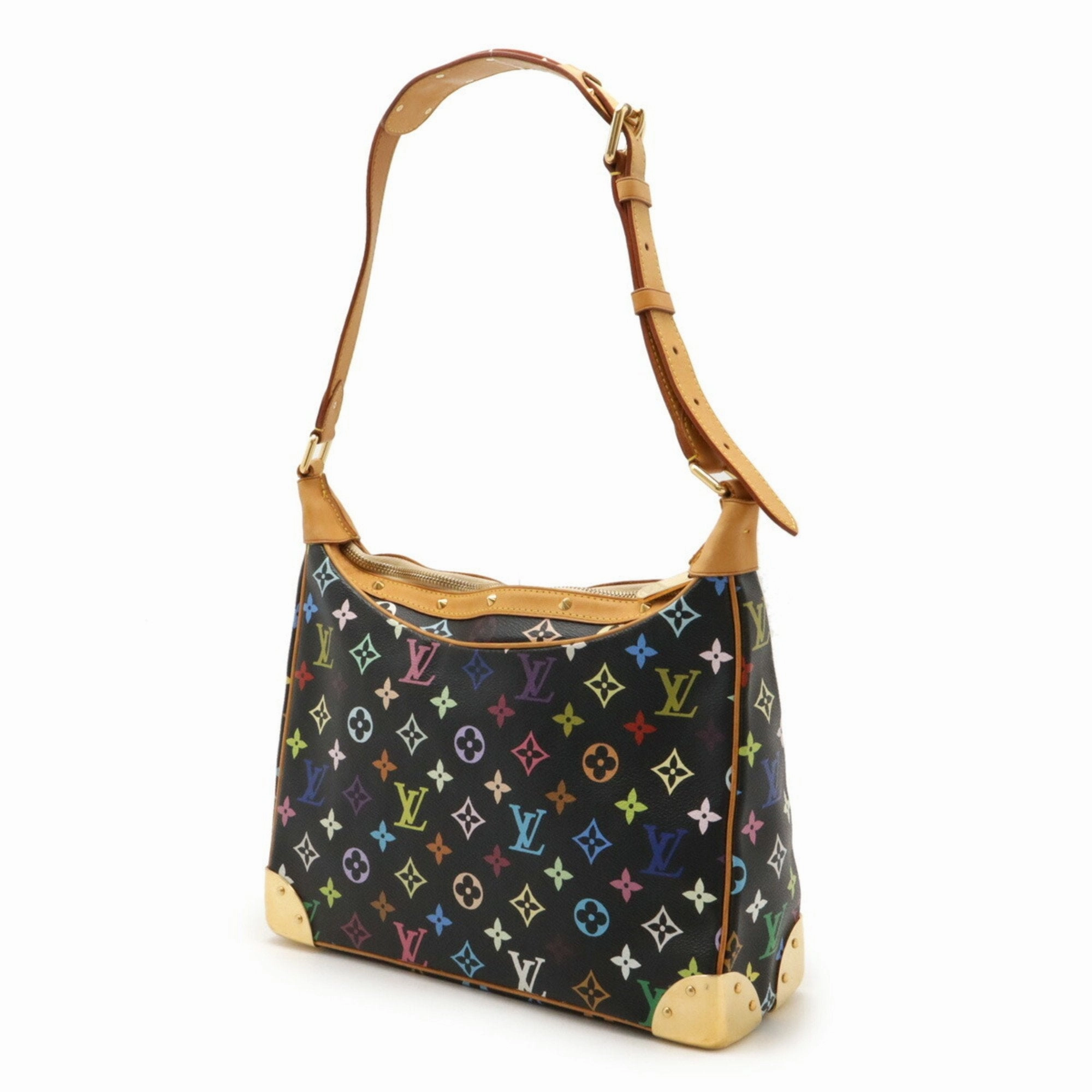 Louis Vuitton  Noir Pvc Shoulder Bag (Pre-Owned)
