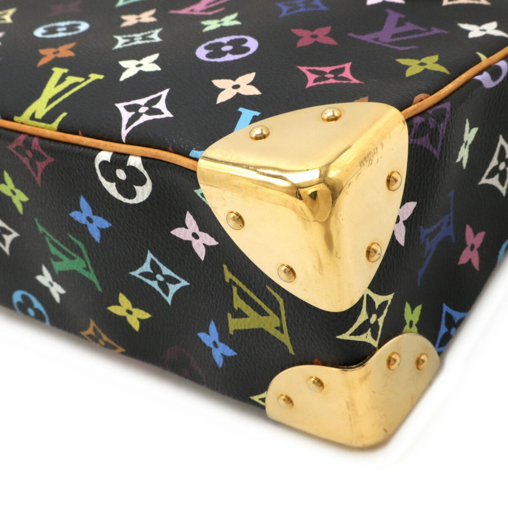 Louis Vuitton  Noir Pvc Shoulder Bag (Pre-Owned)