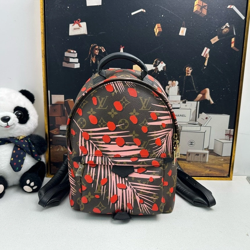 Louis Vuitton Palm Springs Backpack Brown Multicolor