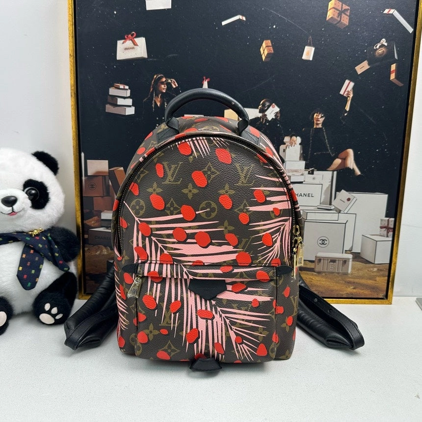 Louis Vuitton Palm Springs Backpack Brown Multicolor