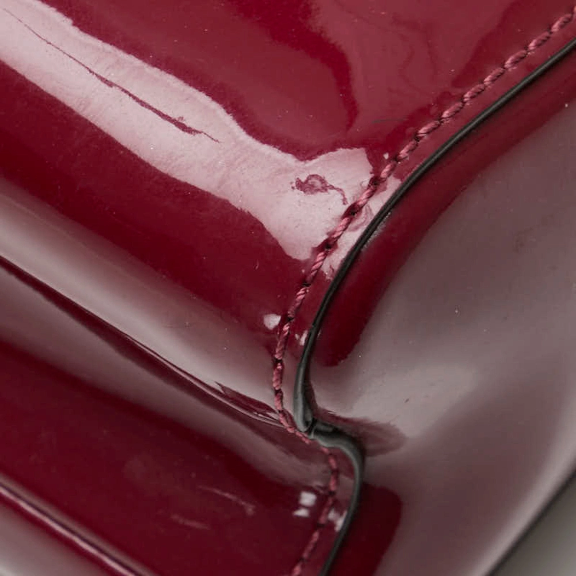 Louis Vuitton  Patent Leather Pvc Shoulder Bag (Pre-Owned)