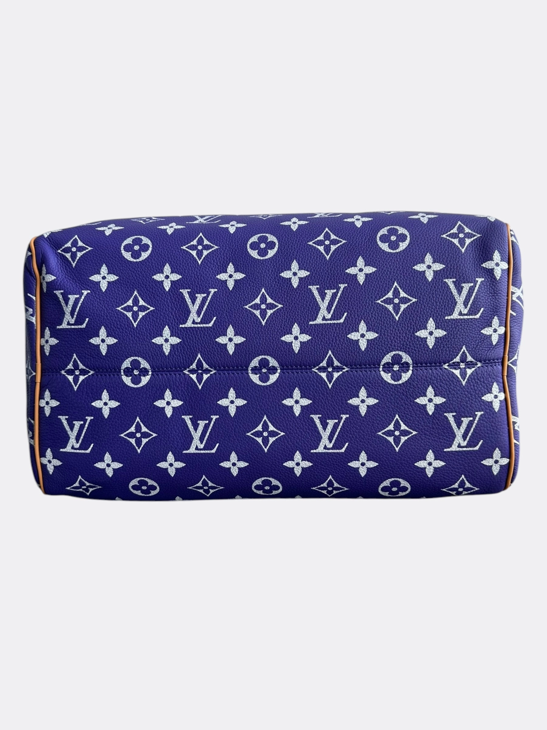 Louis Vuitton Purple & White Monogram P9 Speedy 40