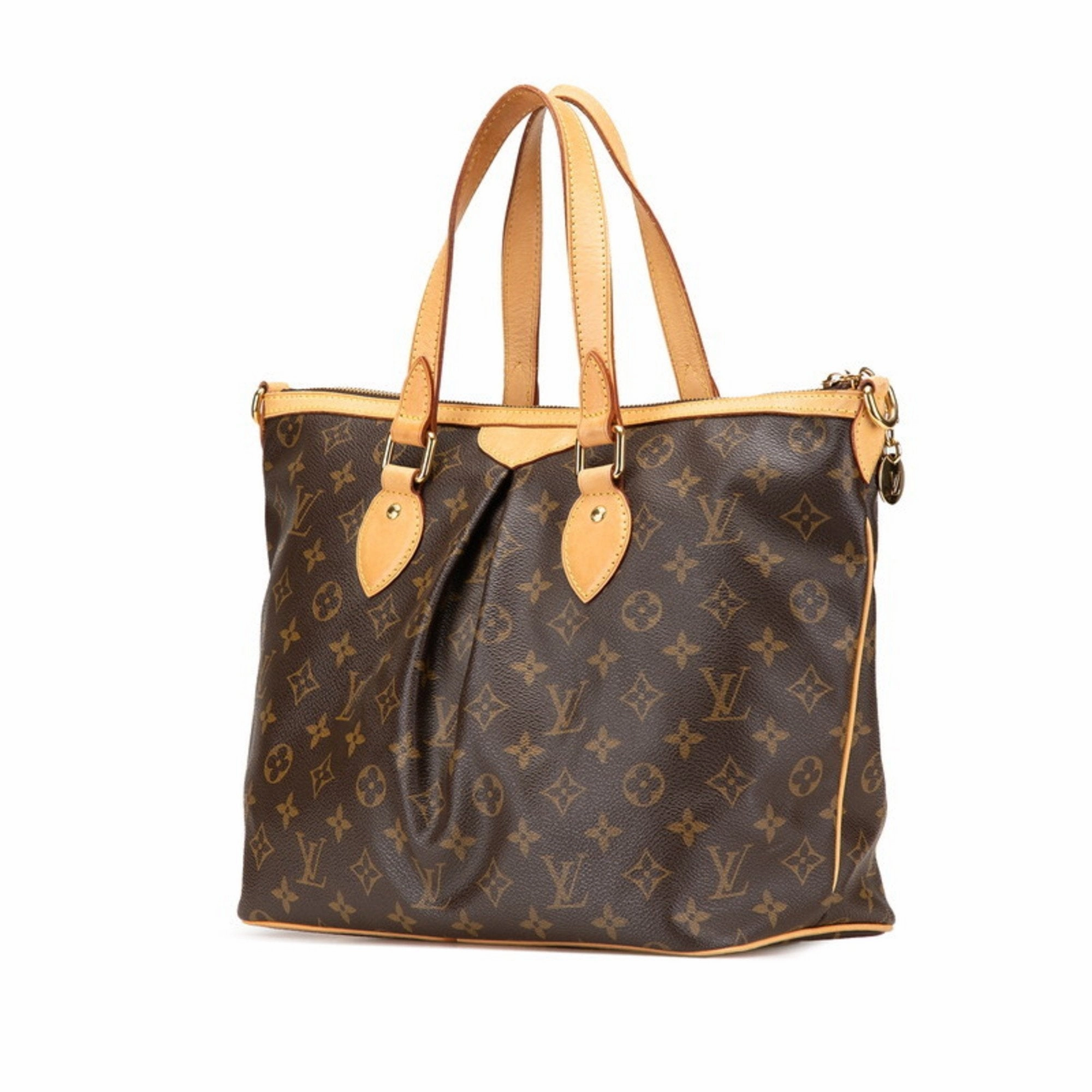 Louis Vuitton Pvc Leather Handbag Shoulder Bag (Pre-Owned)