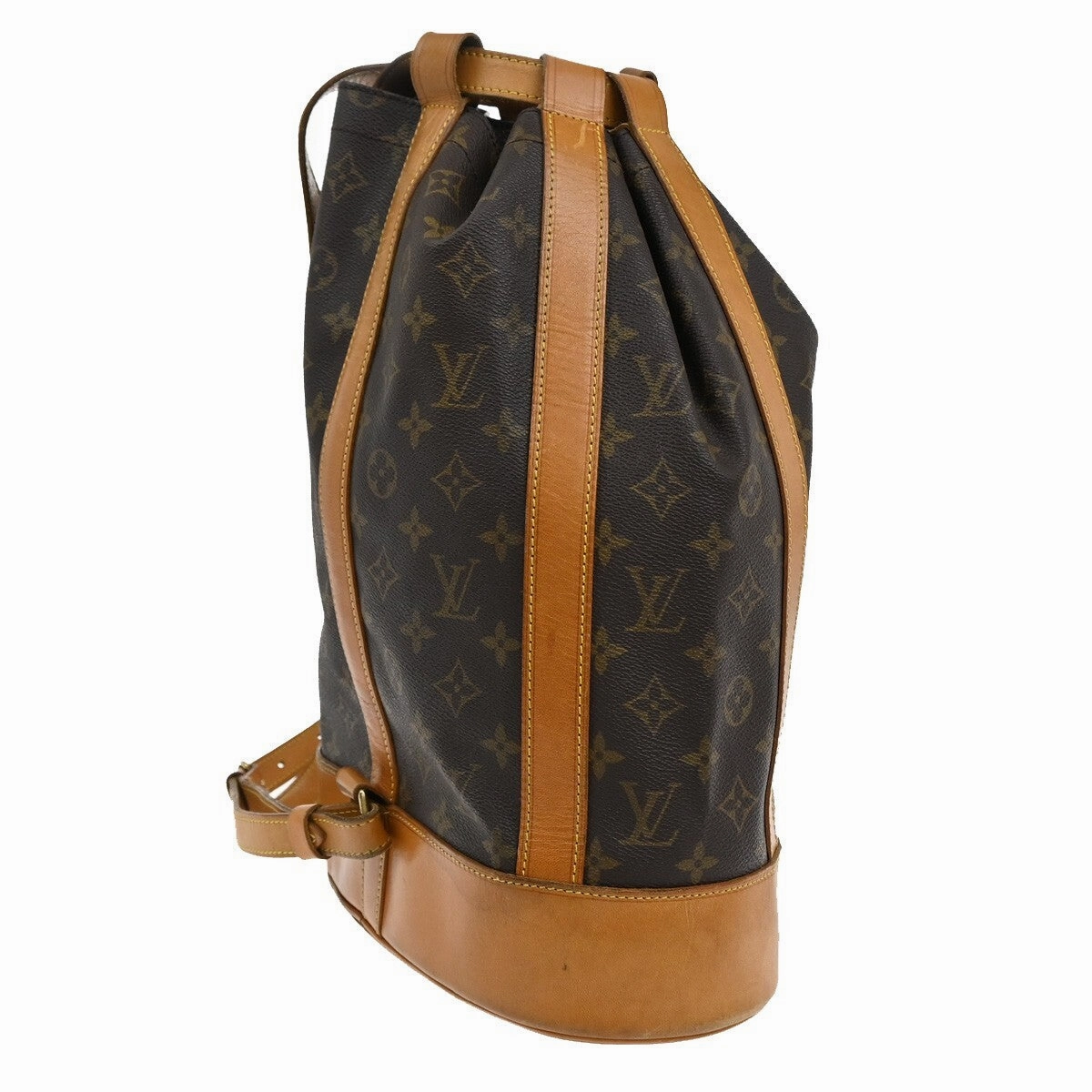 Louis Vuitton Randonne Canvas Shoulder Bag (Pre-Owned)