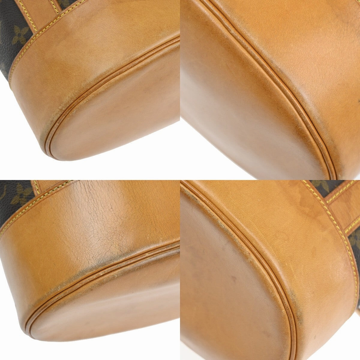Louis Vuitton Randonne Canvas Shoulder Bag (Pre-Owned)