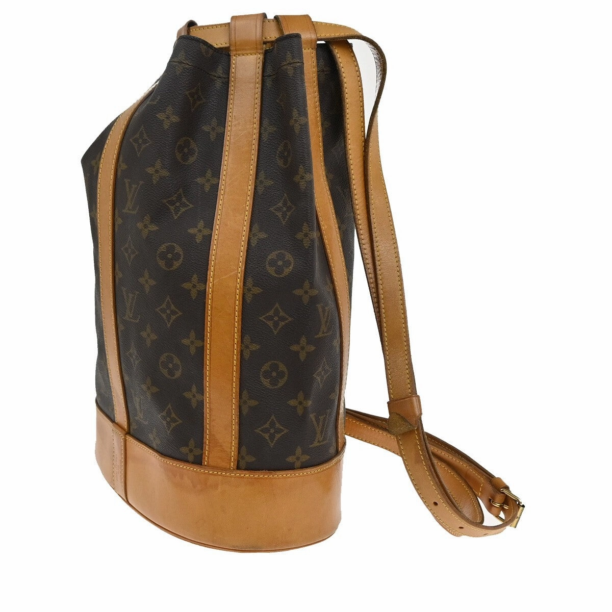 Louis Vuitton Randonne Canvas Shoulder Bag (Pre-Owned)