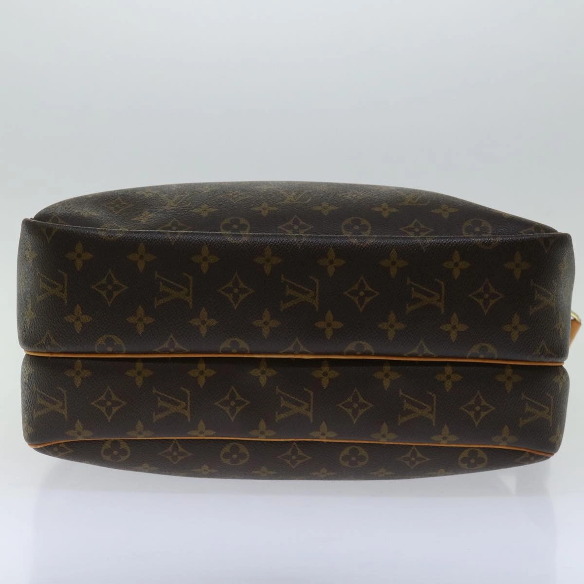 Louis Vuitton Reporter Brown Canvas Shoulder Bag