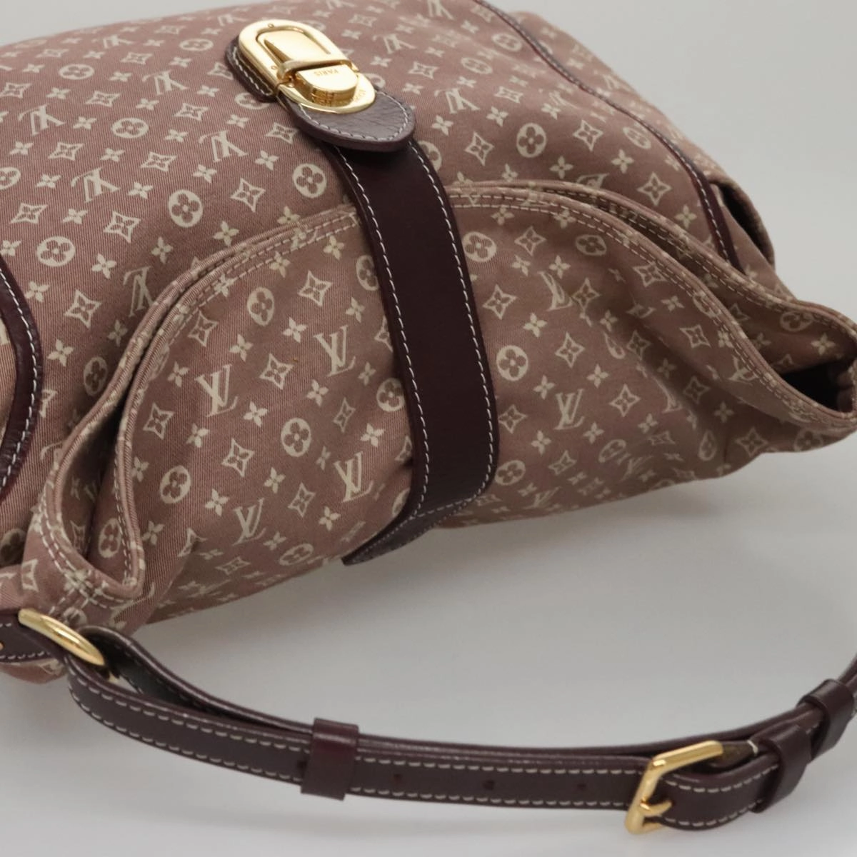 Louis Vuitton Romance Brown Canvas Shoulder Bag