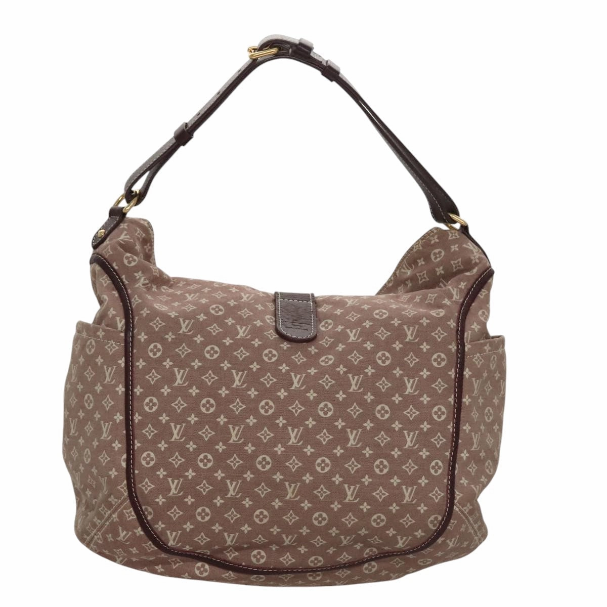 Louis Vuitton Romance Brown Canvas Shoulder Bag