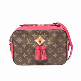 Louis Vuitton Saintonge Brown Canvas Shoulder Bag