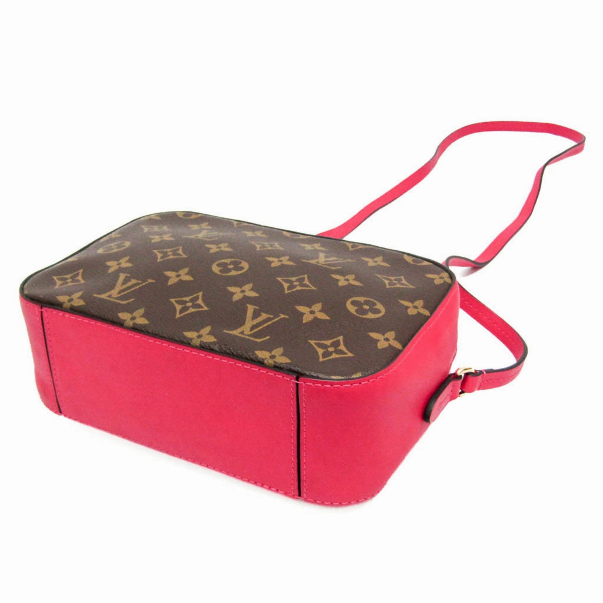Louis Vuitton Saintonge Brown Canvas Shoulder Bag