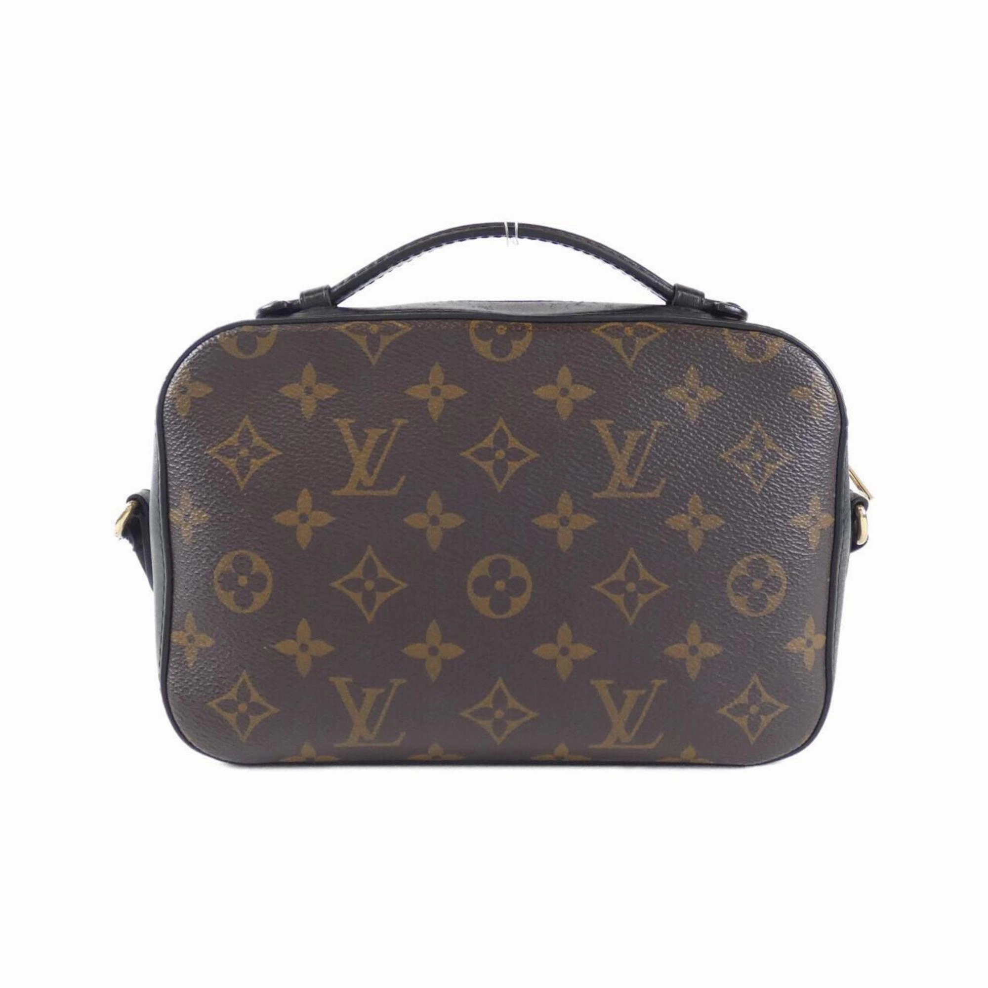 Louis Vuitton Santa Monica Canvas Shoulder Bag (Pre-Owned)