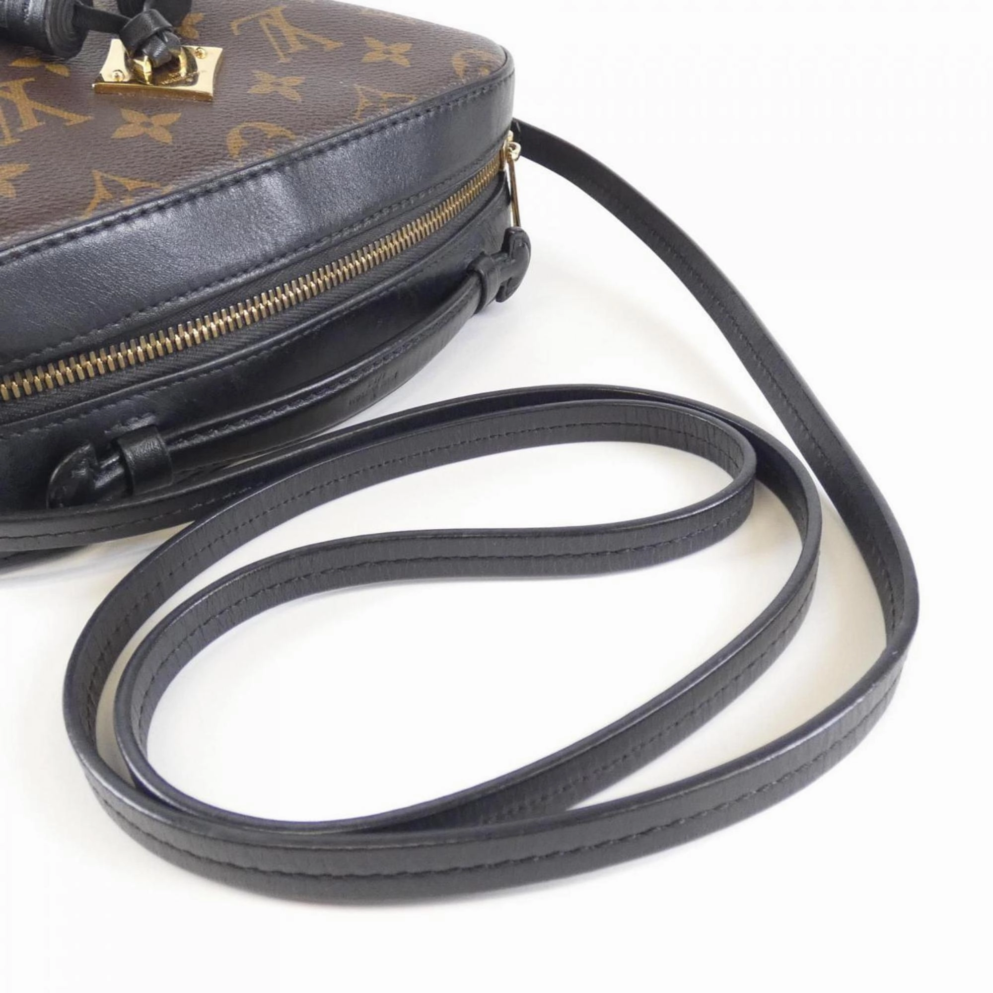 Louis Vuitton Santa Monica Canvas Shoulder Bag (Pre-Owned)