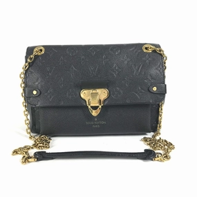 LOUIS VUITTON Shoulder Bag M44151 Monogram Ann Platt Leather black Monogram Ann Platt Vavan PM Women