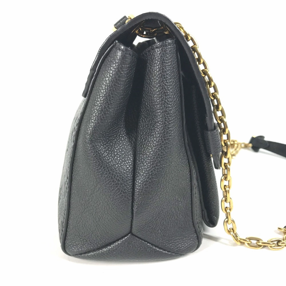 LOUIS VUITTON Shoulder Bag M44151 Monogram Ann Platt Leather black Monogram Ann Platt Vavan PM Women