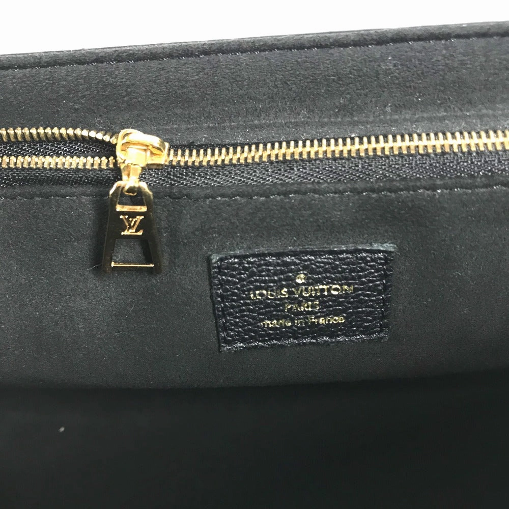 LOUIS VUITTON Shoulder Bag M44151 Monogram Ann Platt Leather black Monogram Ann Platt Vavan PM Women
