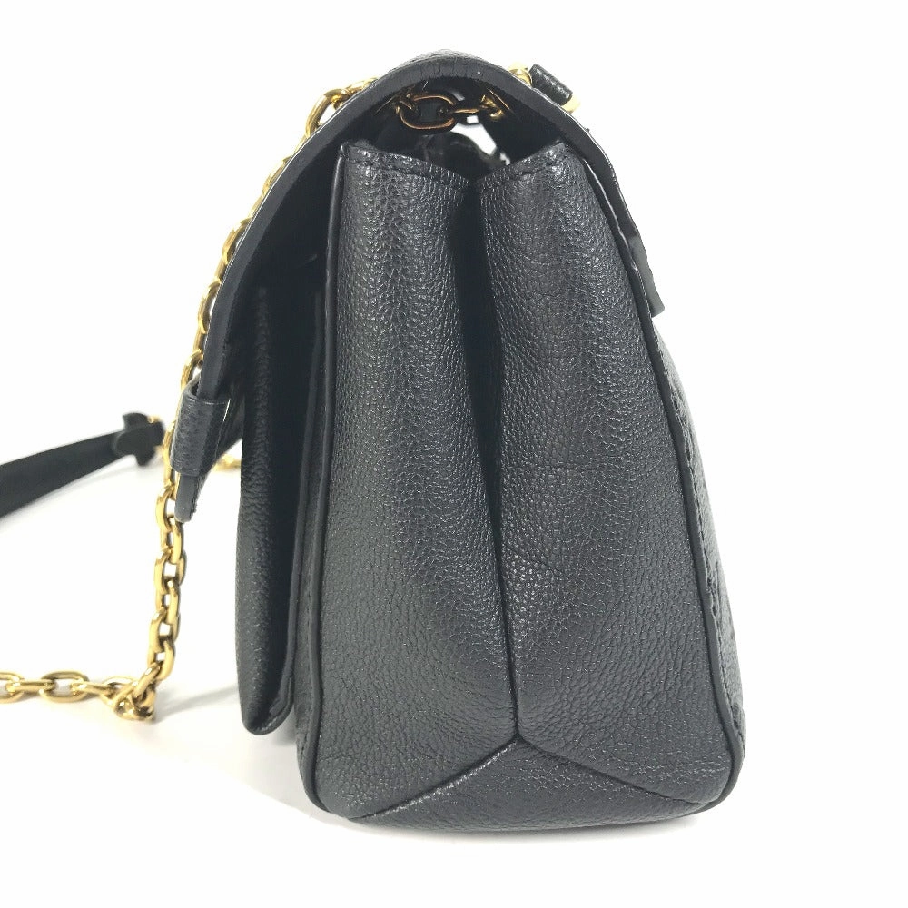LOUIS VUITTON Shoulder Bag M44151 Monogram Ann Platt Leather black Monogram Ann Platt Vavan PM Women