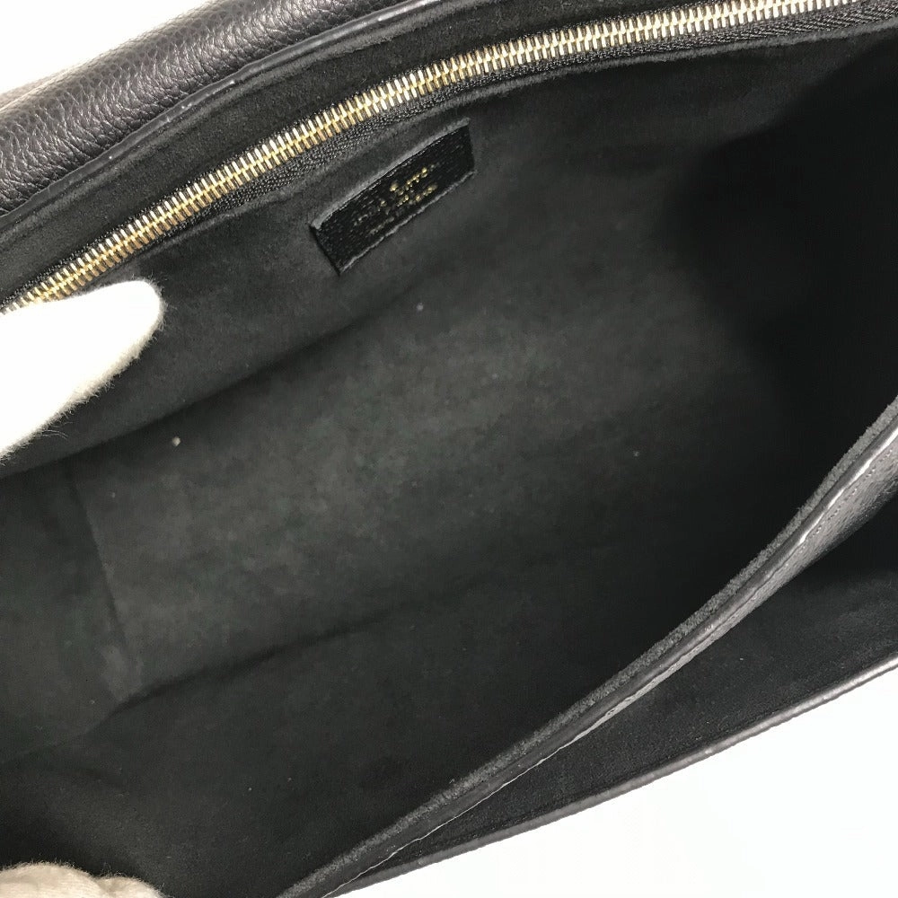 LOUIS VUITTON Shoulder Bag M44151 Monogram Ann Platt Leather black Monogram Ann Platt Vavan PM Women