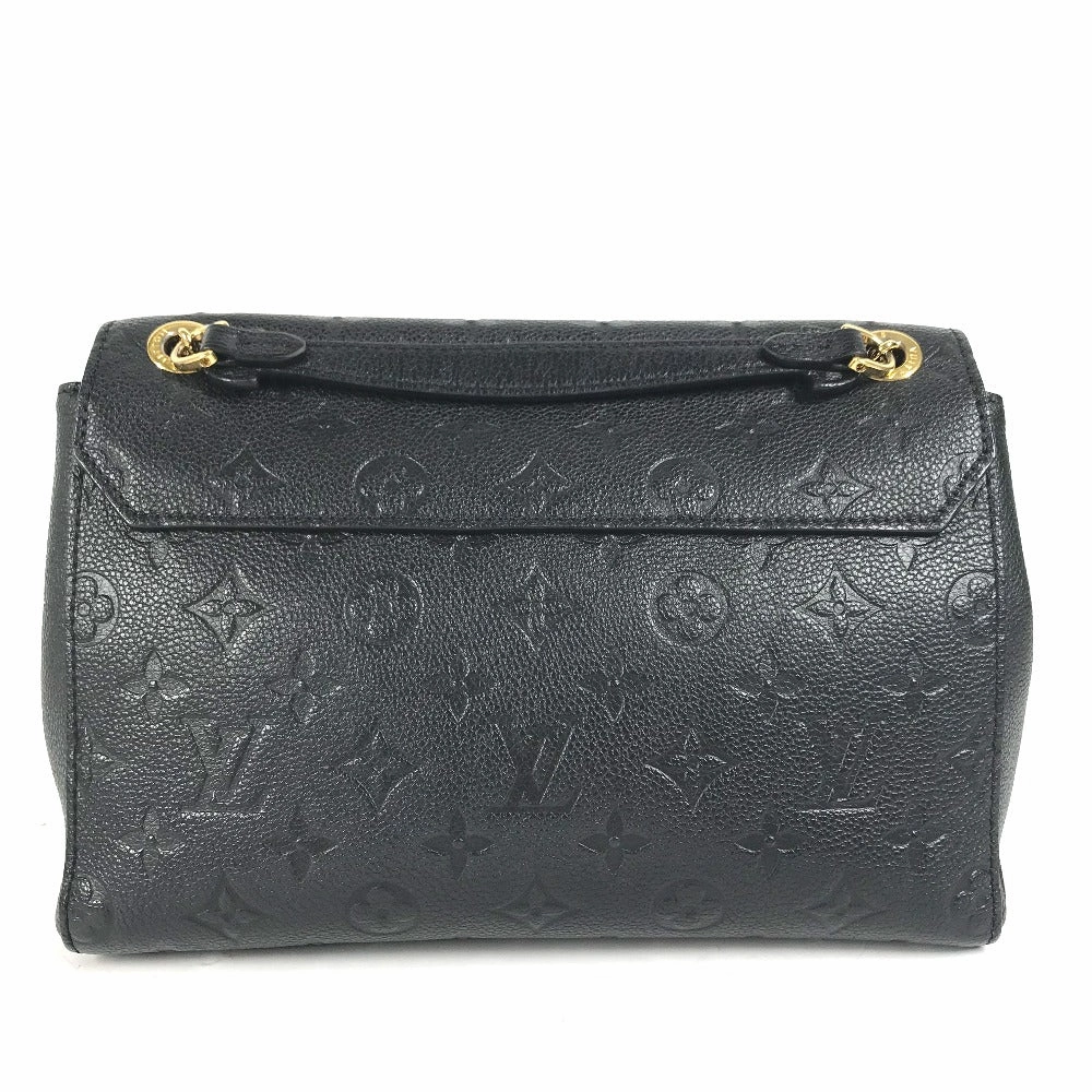 LOUIS VUITTON Shoulder Bag M44151 Monogram Ann Platt Leather black Monogram Ann Platt Vavan PM Women
