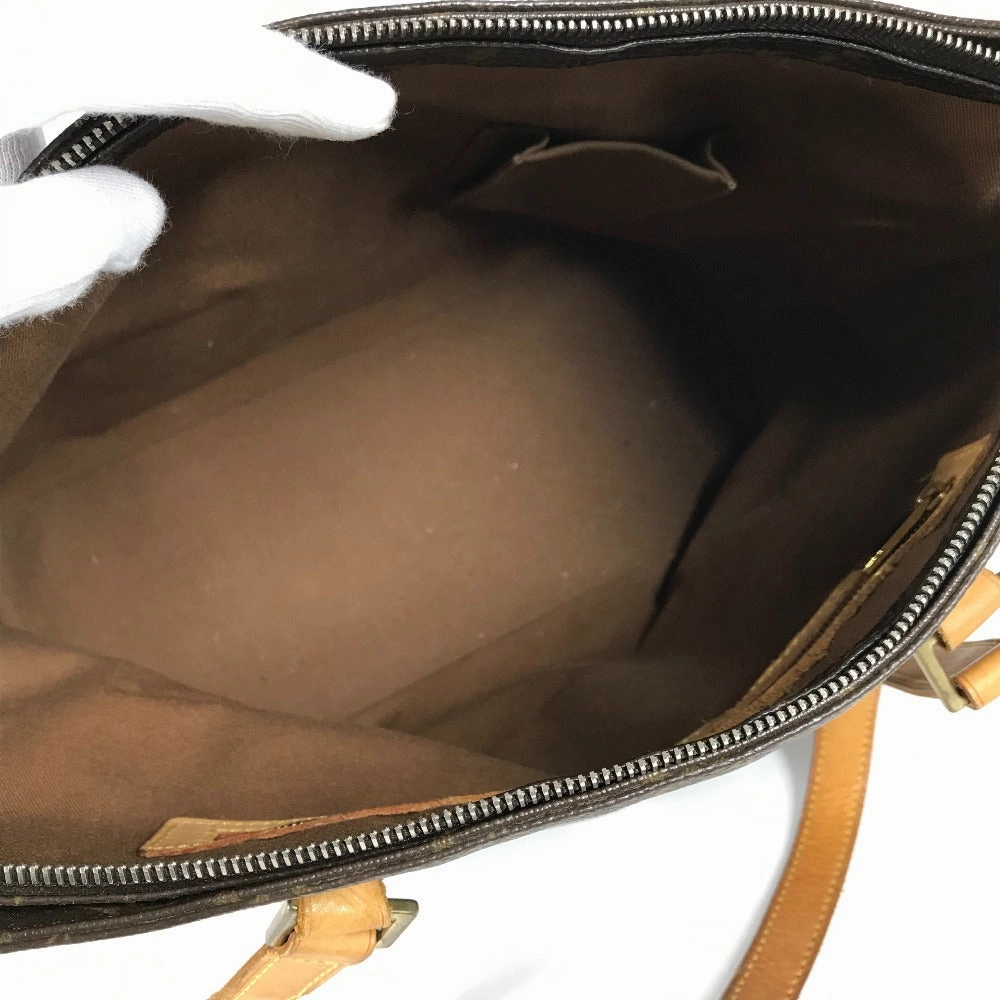 LOUIS VUITTON Shoulder Bag M51151 Monogram canvas Brown Monogram Cabas Mezzo Women