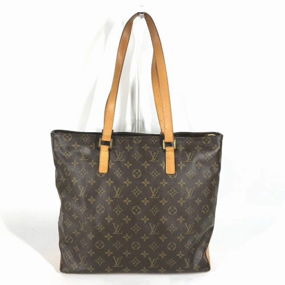 LOUIS VUITTON Shoulder Bag M51151 Monogram canvas Brown Monogram Cabas Mezzo Women