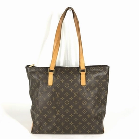LOUIS VUITTON Shoulder Bag M51151 Monogram canvas Brown Monogram Cabas Mezzo Women
