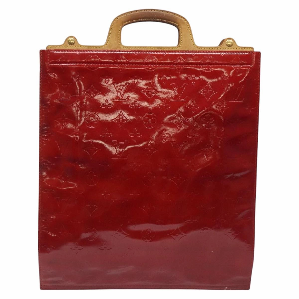 Louis Vuitton Stanton Patent Leather Tote Bag (Pre-Owned)