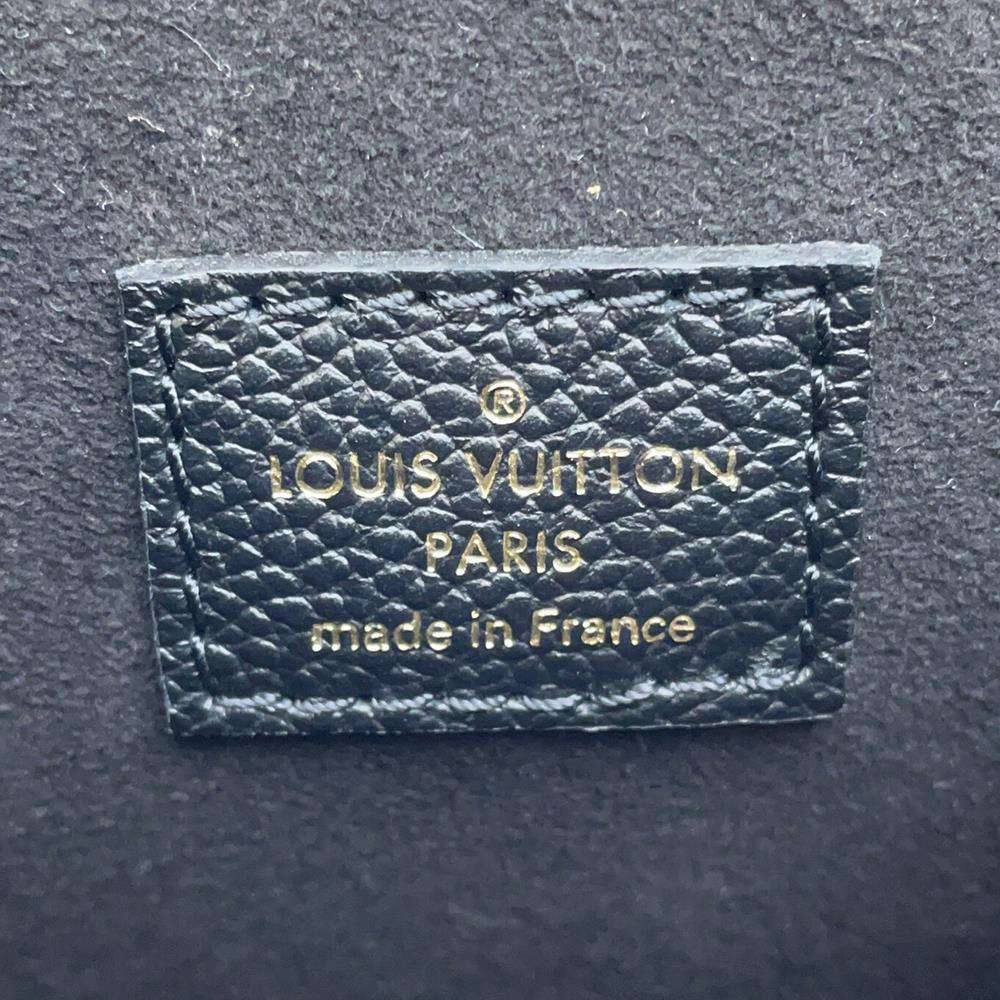 LOUIS VUITTON Tiny Backpack Noir M80596 Monogram Empreinte Leather