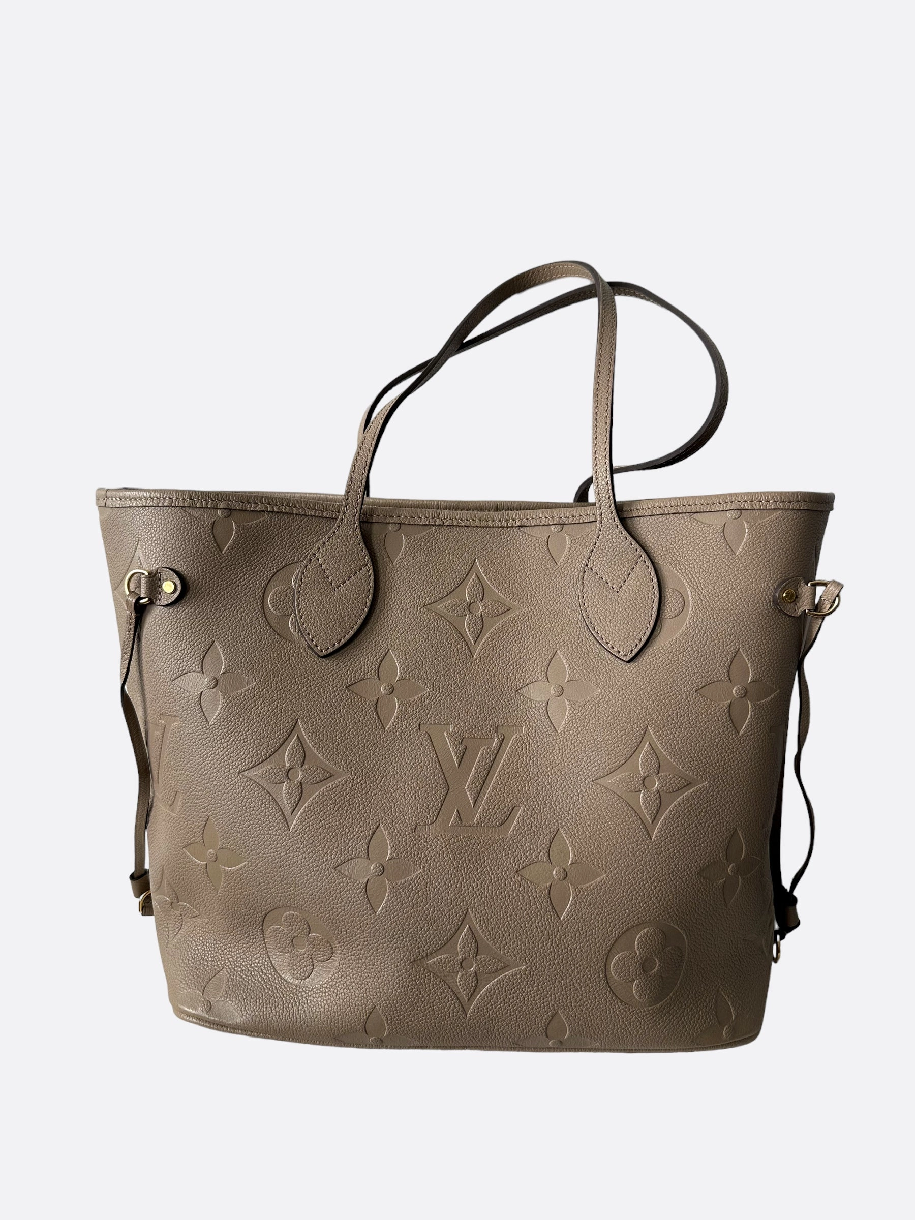 Louis Vuitton Turtledove Empreinte Monogram Neverfull MM