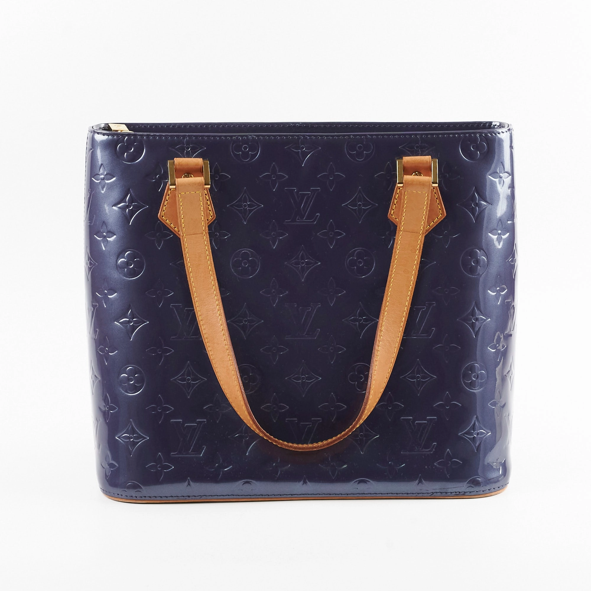 Louis Vuitton Vernis Houston Shoulder Bag Indigo