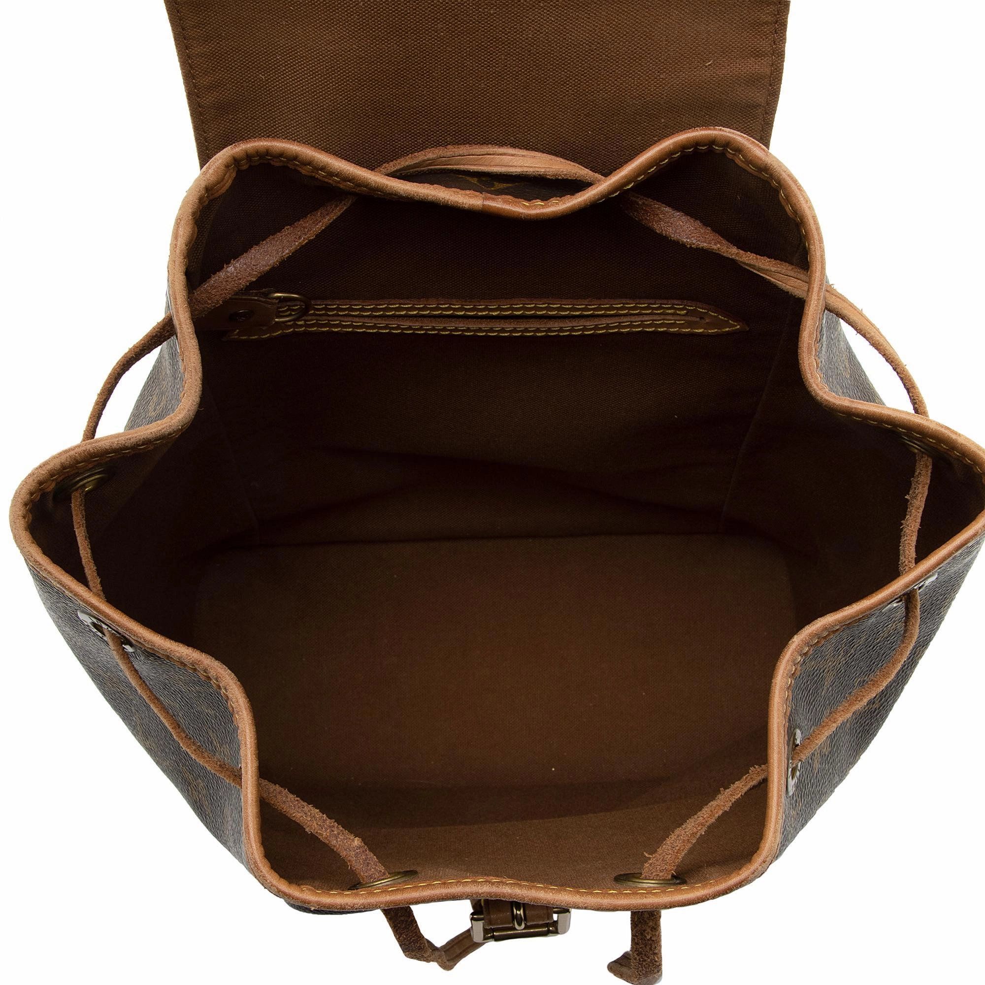 Louis Vuitton Vintage Monogram Canvas Montsouris MM Backpack (SHF-rQuQek)