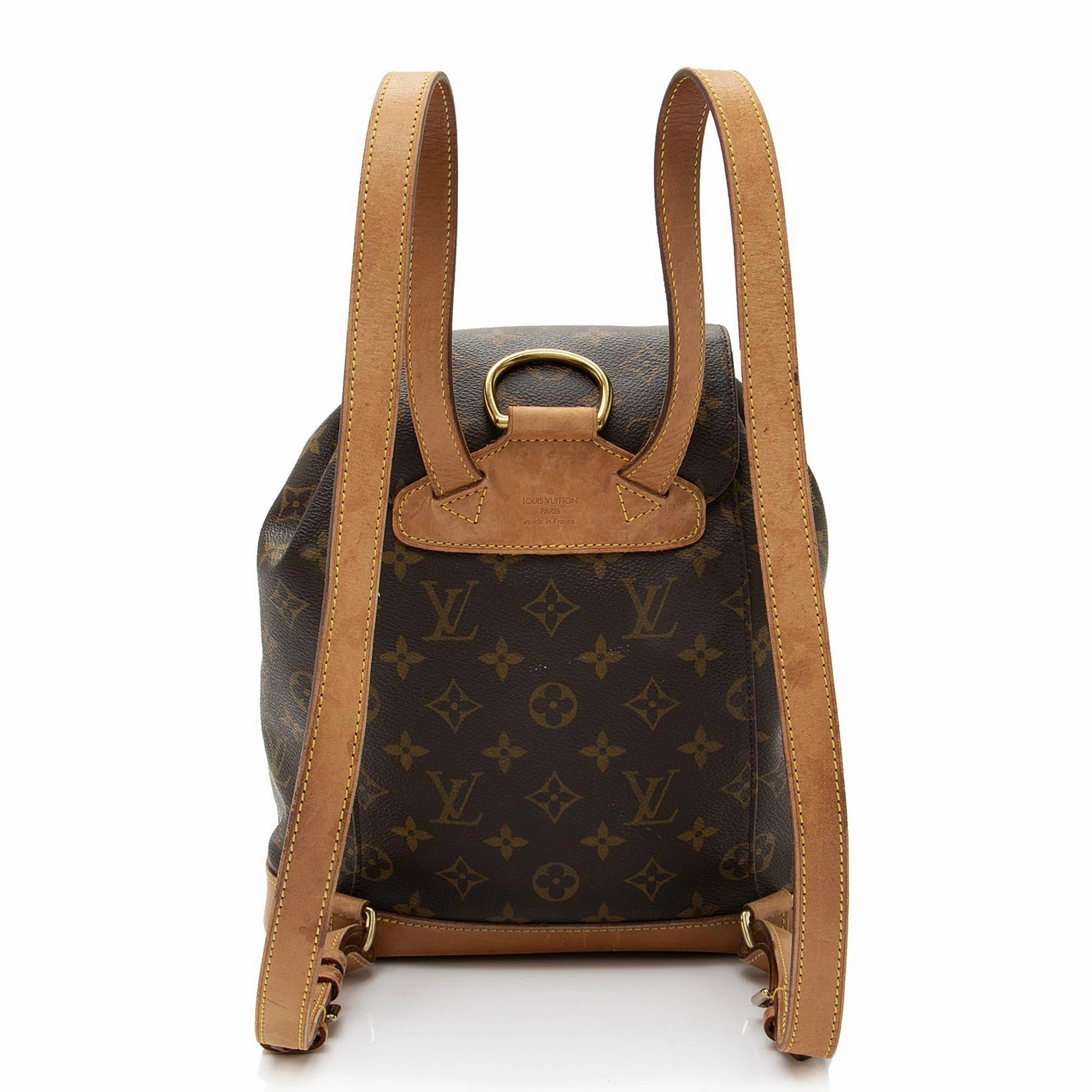 Louis Vuitton Vintage Monogram Canvas Montsouris MM Backpack (SHF-rQuQek)