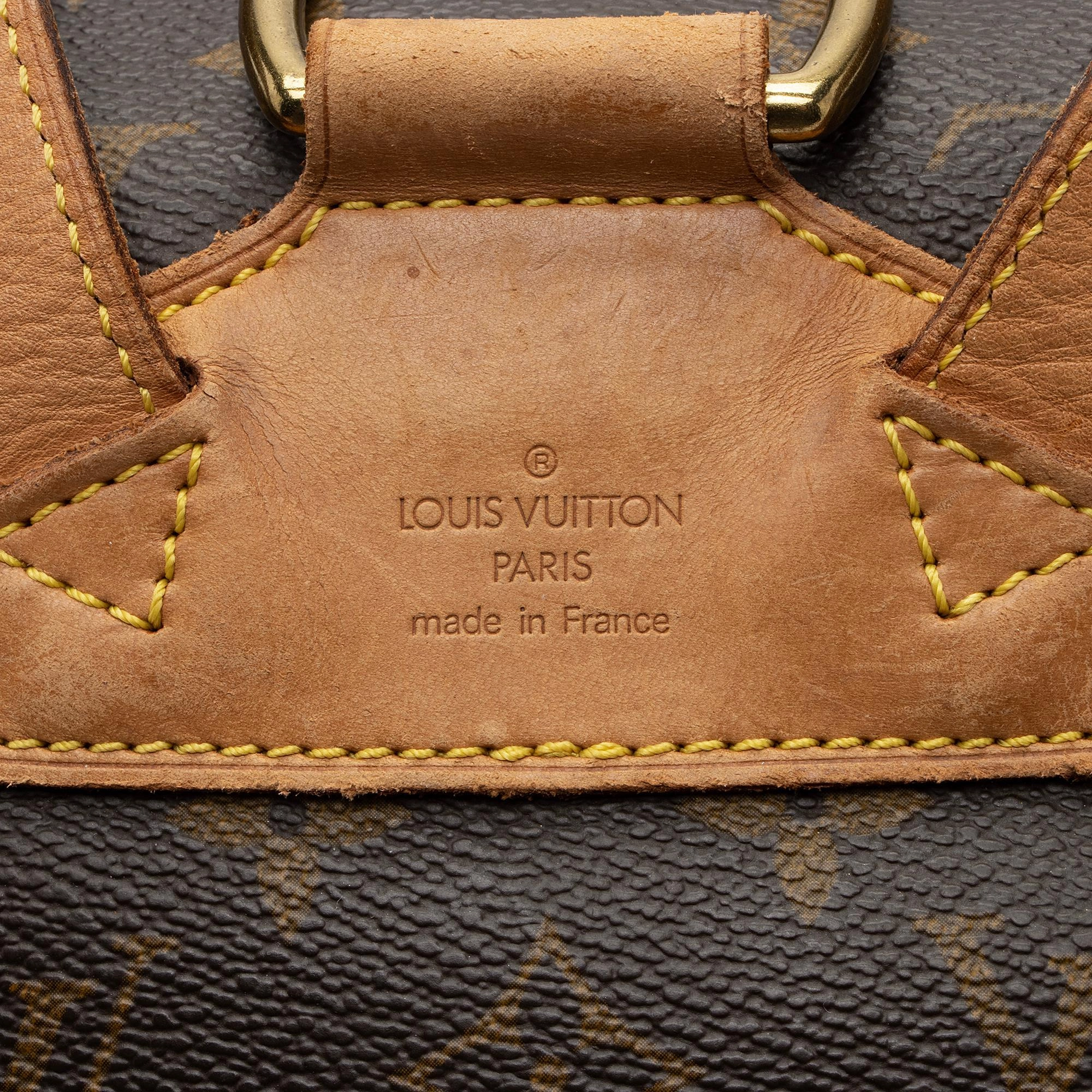 Louis Vuitton Vintage Monogram Canvas Montsouris MM Backpack (SHF-rQuQek)