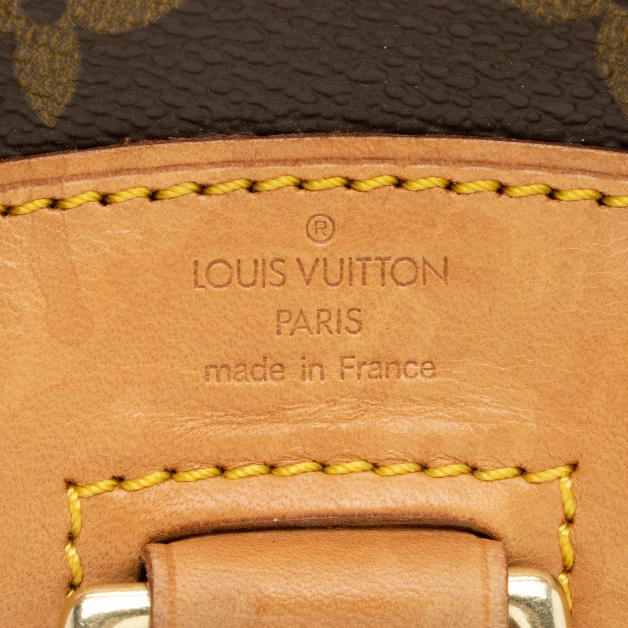 Louis Vuitton Vintage Monogram Canvas Montsouris PM Backpack (SHF-23758)
