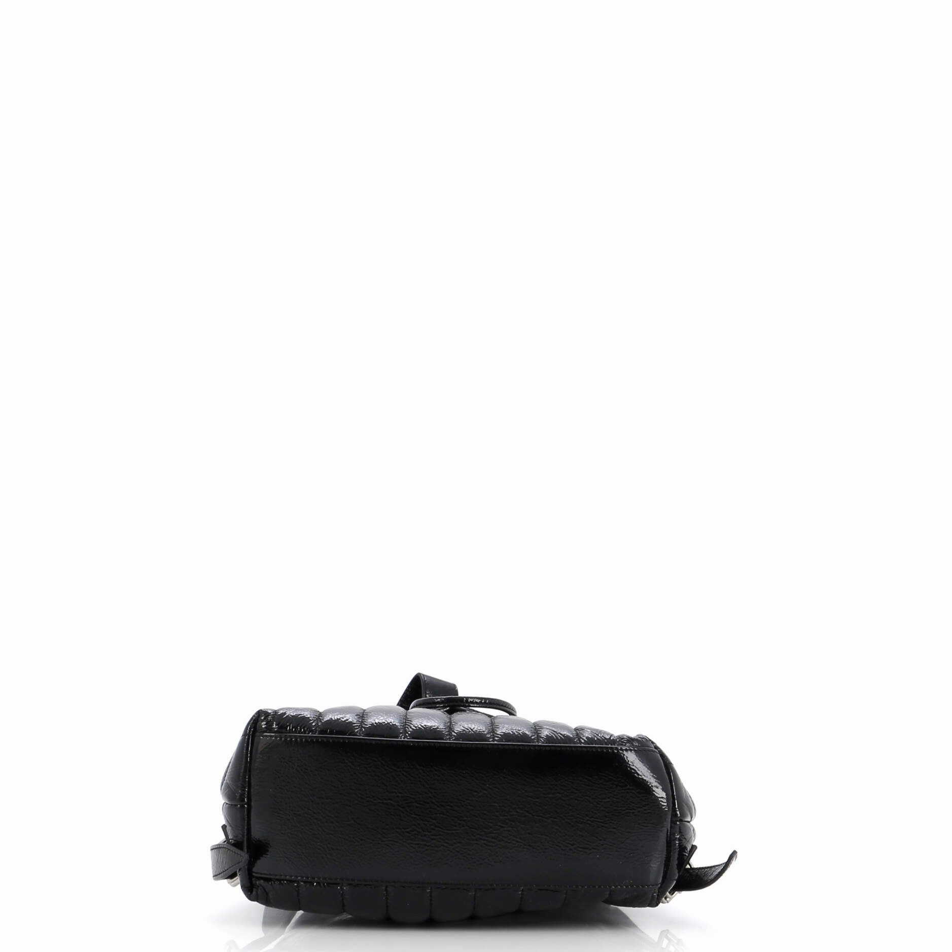 LouLou Backpack Matelasse Chevron Patent Small