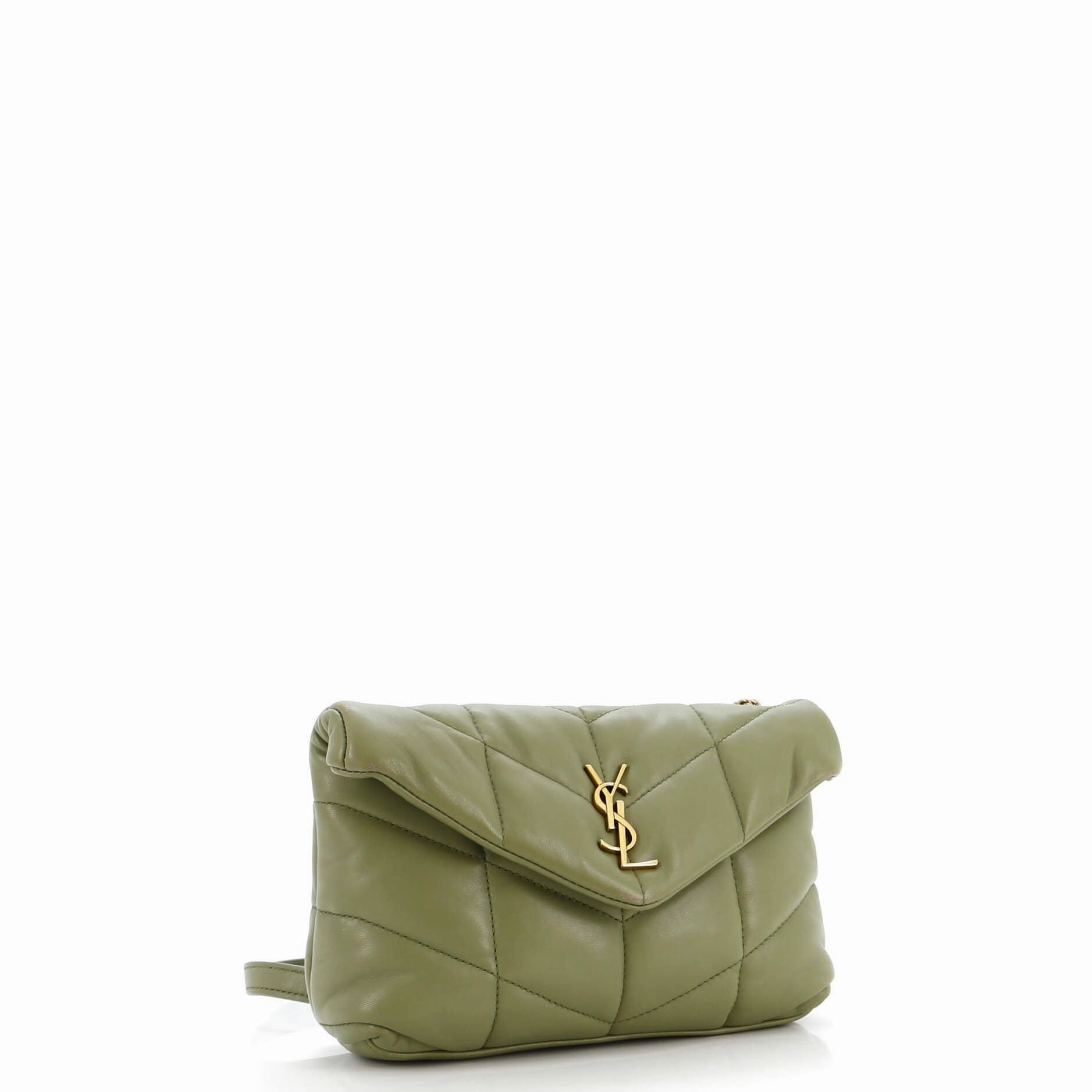 Loulou Puffer Shoulder Bag Quilted Leather Mini