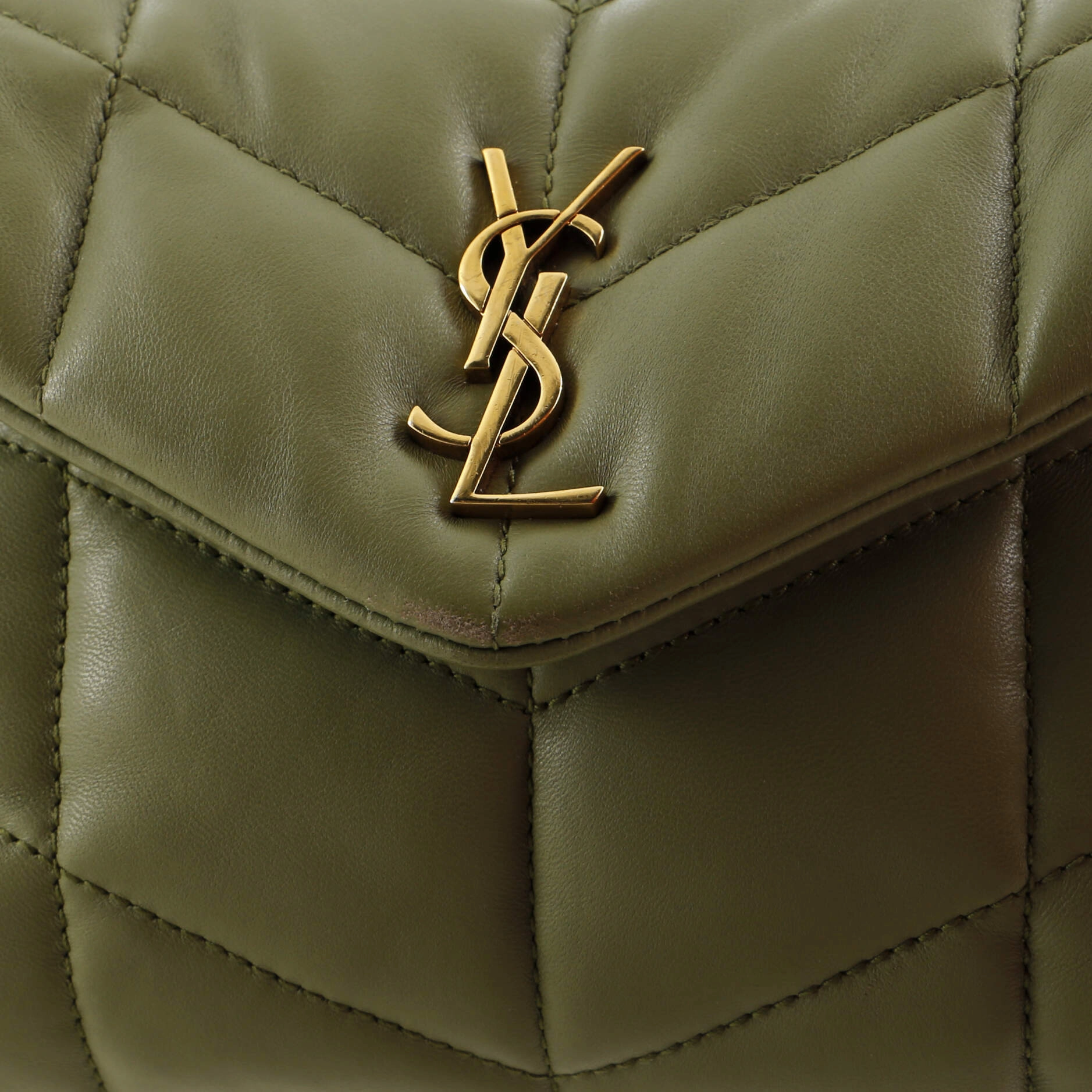 Loulou Puffer Shoulder Bag Quilted Leather Mini