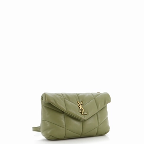Loulou Puffer Shoulder Bag Quilted Leather Mini