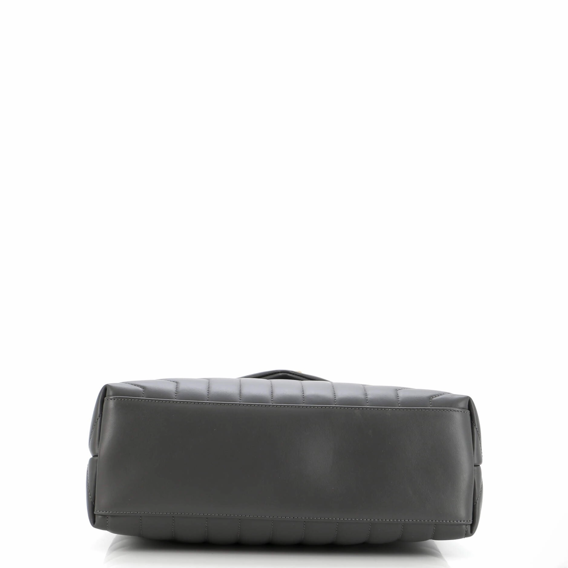 Loulou Shoulder Bag Matelasse Chevron Leather Medium